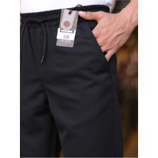 Erkek Örme Kumaş Rahat Geniş Kalıp Casual Jogger Pantolon
