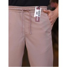 Erkek Örme Kumaş Rahat Geniş Kalıp Casual Jogger Pantolon