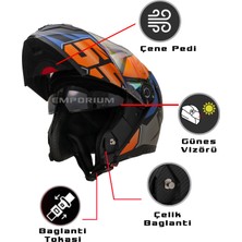 Ncr Vega Çene Açılır Kask (Ece-06)