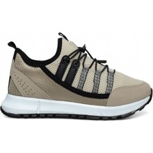 Celira Glc Bej Erkek Fileli Sneaker Spor Ayakkabı