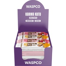 Protein Bar Karma Kutu 40g Çilekli ve Kurabiye Aromalı 12 Adet (2 Çeşit)