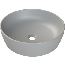 Mat Gri One 46 cm Lavabo (B.deliksiz)