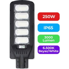 Solinved Solar Güneş Enerjili Sokak Lambası Sokak Armatürü 250W