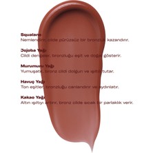 Bronzaura | Güneş Altında Kullanılan Yoğun Bronzlaştırıcı Fırçalı Stick | Kakao Jojoba Havuç Yağı İçeren | Tanning Stick