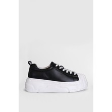 121230004 Jesica Unisex Sneaker Ayakkabı Siyah