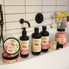 Bitkisel Vegan Rahatlatır Vicut Losyonu Şam Gülü Shea Yağ 400 ml