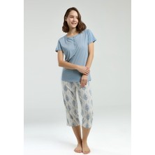 Arnetta 3258 Kadın Kapri Pijama Takım