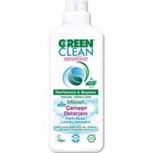 Nessiworld Green Clean Sensitive Parfümsüz Bitkisel Çamaşır Deterjanı 1000ML