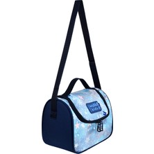 Lisanslı Buz Kız Temalı Desenli Termal Kız Beslenme Çantası ve Yemek Çantası