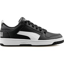 Puma Rebound Layup Low Sl Jr Çocuk Siyah Sneaker 37049002