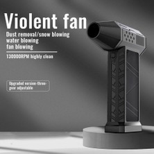 Süper Turbo Mini Jet Fan 130.000 Rpm Saniyede 58M Rüzgar Gücü