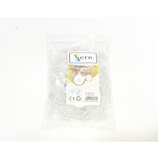 Sern W-C1 Beyaz Plastik Kapama Parçası – 1 Paket – 100 Adet