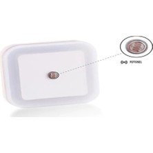 Cata CT-9500  (2 Adet) 1W Fişli Fotoselli Gece Lambası Beyaz Renk