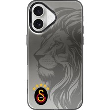 Galatasaray Apple iPhone 16 Uyumlu 5 Yıldız Aslan Premium Lisanslı Telefon Kılıfı