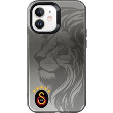 Galatasaray Apple iPhone 12 Uyumlu 5 Yıldız Aslan Premium Lisanslı Telefon Kılıfı