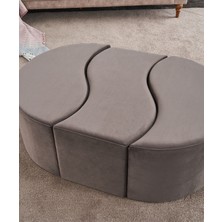 Favora Alya Puf - Vizon