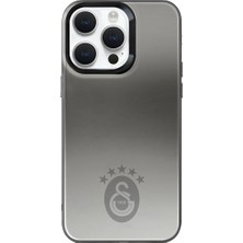 iPhone 15 Pro Max Uyumlu Galatasaray 5 Yıldız Tek Renk Arma Premium Lisanslı Telefon Kılıfı