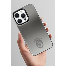 iPhone 15 Pro Max Uyumlu Galatasaray 5 Yıldız Tek Renk Arma Premium Lisanslı Telefon Kılıfı