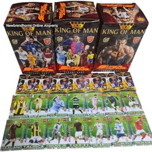 Emrah Gültekin KingOfMan Süper Final  25 Jelatin 100 Adet Futbolcu Kartı 1453 Bd Futbolcu Kartları Oyun Kağıtları