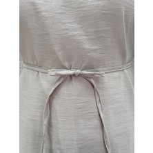 Ebrar Store Zenita Reglan Kol TUNIK-BN4175 Taş