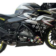 Cf Moto 250SR 2020-2024 Uyumlu Motor Koruma Demiri Siyah