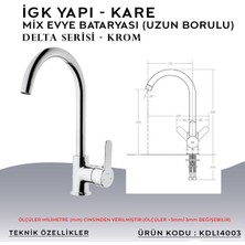 Igk Yapı – Kare KDL14003 Delta Eviye Bataryası