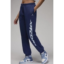 Nike Jordan Brooklyn Fleece Loose Fit Pant Ho Gfx Kadın Bol Kesim Eşofman Altı Mavi