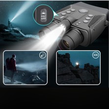 Bambeado Termal Gece Görüş Dürbünü (4k Gece/gündüz Görüşü, 600 Metre Gece Menzili, 5000MAH Pil)