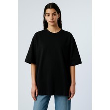 Basic Kadın T-Shirt Regular Oversize Tişört