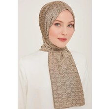 Armine Trend Dama Şal 2  -  1132 Koyu Vizon