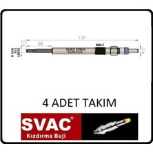 Kızdırma Bujisi Ka Astra Combo Meriva Tigra 1.3 CDTI-SV041-4 Ad. Takım Oem No: 46796050