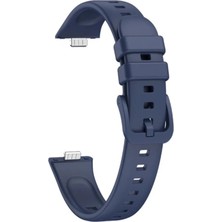 Dmay Huawei Watch Fit 4 Uyumlu Tokalı Silikon Kordon Kayış