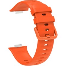 Dmay Huawei Watch Fit 4 Uyumlu Tokalı Silikon Kordon Kayış