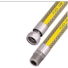 50CM Flex Doğalgaz Hortumu Çelik Örgülü