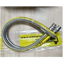 50CM Flex Doğalgaz Hortumu Çelik Örgülü
