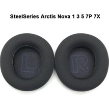 Steelseries Arctis Nova 1/1x/1p/3/4/4p Uyumlu Kulaklık Pedi, Sünger Yastığı 4x/5/5p/5x/7/7x/7p Kulak Yastıkları,köpük Minder