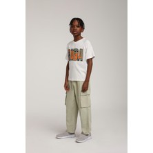 Erkek Çocuk Nba Baskılı Tshirt