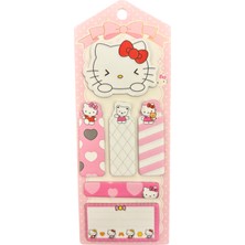 Hello Kitty Figürlü Sevimli Postit Yapışkanlı Not Seti Sanrio Postit