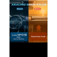 Araba Ön Cam Güneşliği Oto, Araba Güneşlik, Geri Çekliebilir Araba Güneşliği, Araç Ön Cam Güneşliği Oto 75-150cm