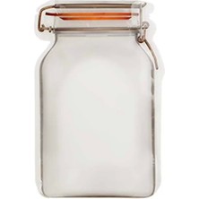 Kavanoz Kesim Kilitli Doypack 21X30 cm - 50 Adet