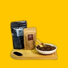 Ofis Turka Kahve Baskılı Kağıt Alüminyum Doypack 8, 5X14 50 Gram 100 Adet