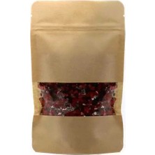 Pencereli Koyu Kraft Doypack 11X18,5 cm - 2000 Adet