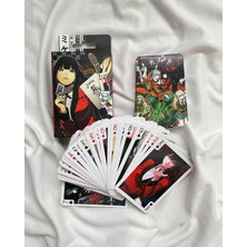 Iskambil Kağıdı Anime Kakegurui Poker Oyun Kartı 54 Adet Iskambil Destesi