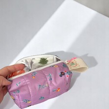 Dokun Store, Kapitone Makyaj Çantası,organizer, Çanta Içi Düzenleyici,mini Organizer Çanta,el Yapımı Makyaj Çantası, Kapitone Kumaş Makyaj Çantası,aksesuar Çantası