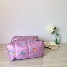 Dokun Store, Kapitone Makyaj Çantası,organizer, Çanta Içi Düzenleyici,mini Organizer Çanta,el Yapımı Makyaj Çantası, Kapitone Kumaş Makyaj Çantası,aksesuar Çantası