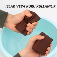 100 Kum Sünger El Zımparası - Ahşap, Metal, Mobilya ve Hobi Için Islak Kuru Kullanıma Uygun