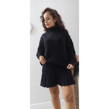 Filiz Yılmaz Butik Triko Etek Kazak Takım