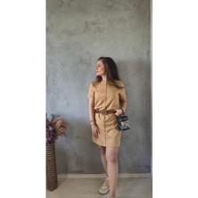 Filiz Yılmaz Butik Modal Kumaş Elbise