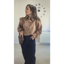 Filiz Yılmaz Butik Fisto Detaylı Tasarim Gömlek