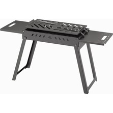 Sehpalı Katlanır Ayaklı Mangal 60 cm ( Taşıma Çantalı )